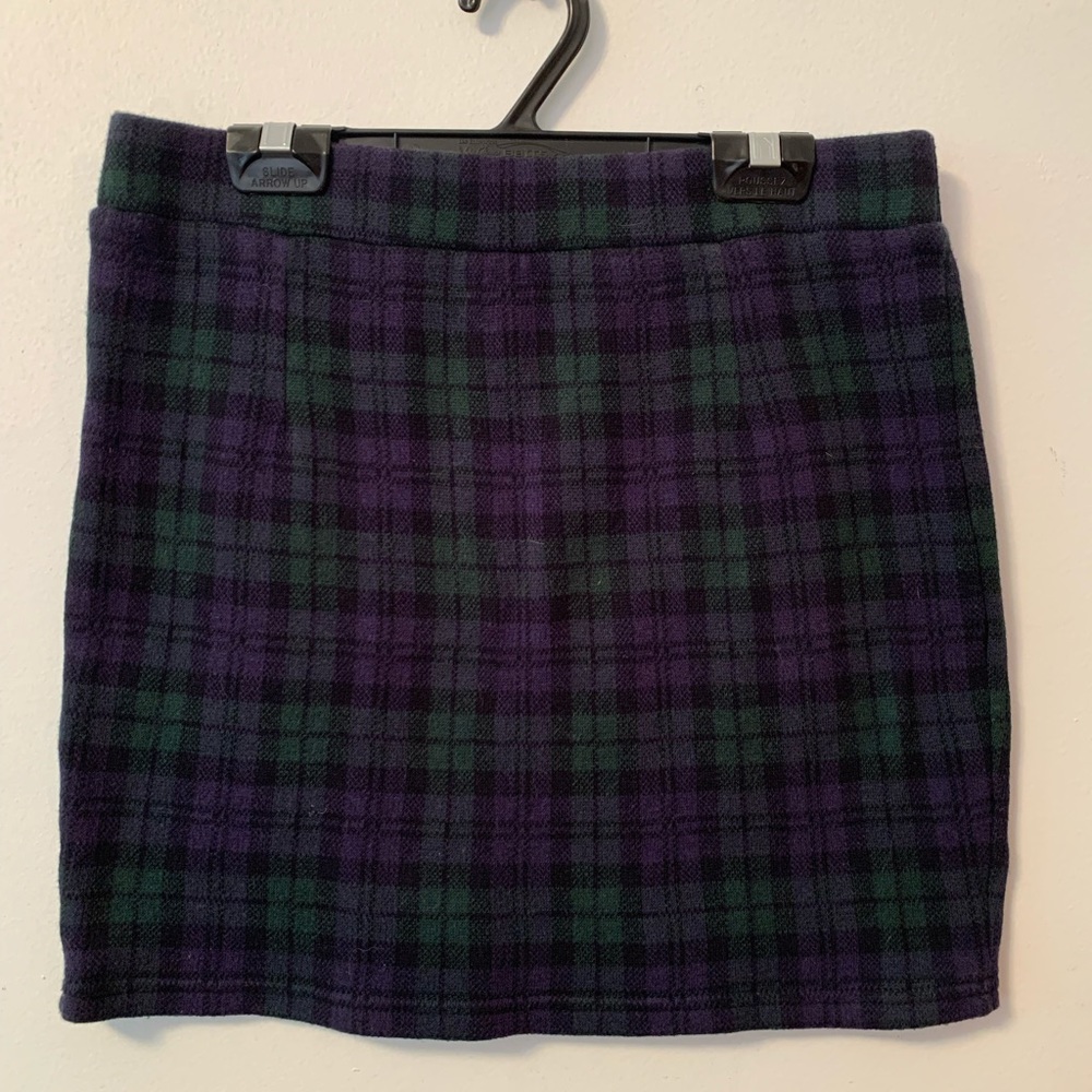 Check skirt from Simons